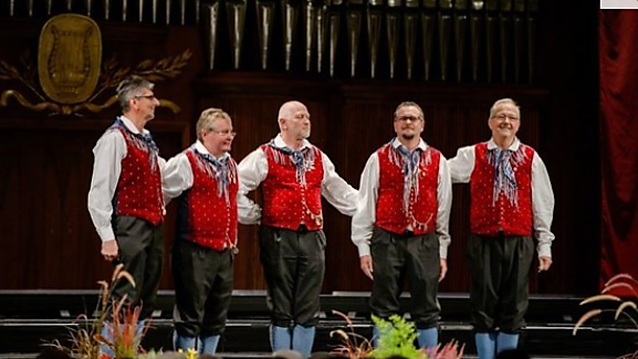 Mandarisch gsungan kärnten Männerchor Quintett