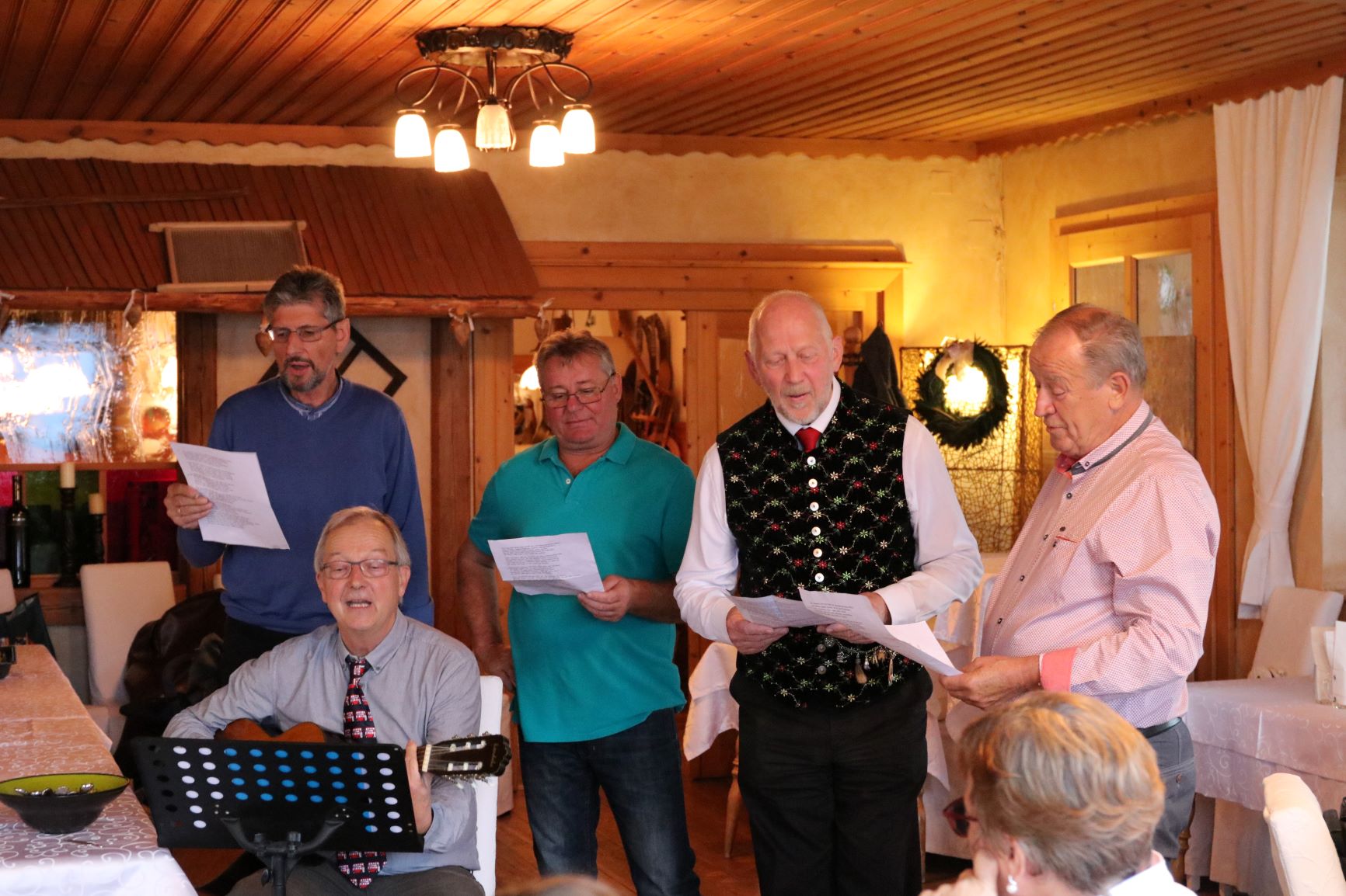 Geburtstag Chor Musik Männerquintett klagenfurt Ponfeld Wörthersee